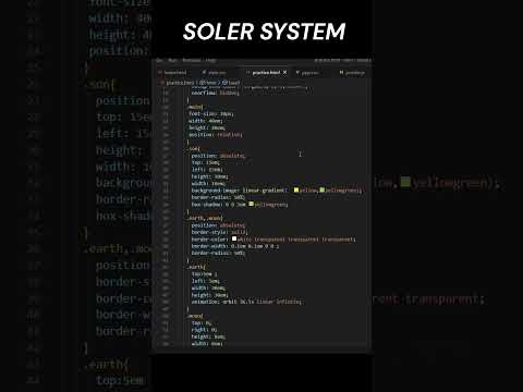SOLERM SYSTEM IN HTML CSS