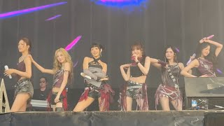 IVE 아이브 Lollapalooza Paris 2025 Intro+ REBEL HEART+ I AM barricade fancam 20250720 (1st performance)