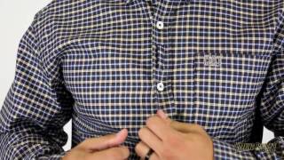 CAT Apparel Men's 1610003 10667 Plaid Flame-Resistant Work Shirt