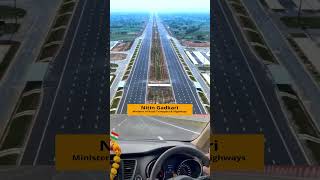 Delhi Mumbai Expressway - Nitin Gadkari❤️🔥🇮🇳 #bharat  #greenfieldhighway #latestnews