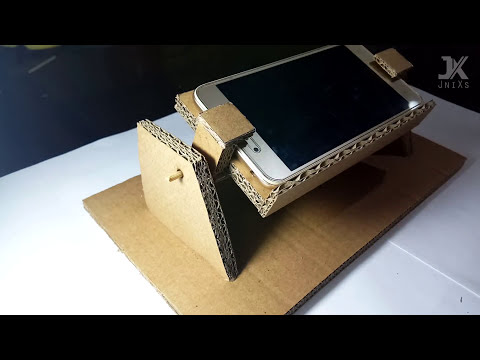 DIY Adjustable Phone Stand Using CardBoard