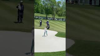 Nelly Korda in LPGA MIZUHO 2025 4RoundPar5, 2shot, long iron hit from buker ；Thanks God！ Enjoy life.