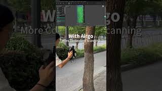 3D Scanning Trees in Bright Sunlight with 3DeVOK MQ + Airgo Wireless Handle