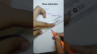 Construct 45° #students #study #learning #learnmaths #startlearning  #shorts #shortvideo