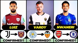 🚨 ALL LATEST CONFIRMED TRANSFER SUMMER AND RUMOURS 2025, 🔥 Vardy, Douglas, Nwaneri✅️