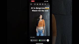 AI is very dangerous😱😱😱 #newupdate #aiart #instagramhack #viralreels