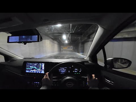 【試乗動画】2021-2022 新型 日産 ノートe-POWER AUTECH CROSSOVER 4WD 夜間試乗