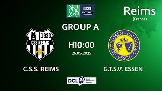 Football 2025 | Men | GROUP A | GAME 01 | C.S.S. REIMS vs G.T.S.V. ESSEN