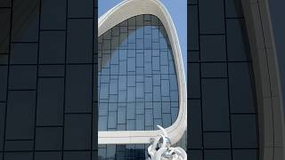 View Of Heydar Aliyev Center❤️ #music #usamajameel #travel #baku #azerbaijan #heydaraliyevcenter