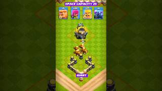 MULTI-GEAR TOWER MAX VS TROOPS LEVEL MAX💥 #shorts #coc #funny #fyp #gaming