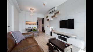 【築住設計-名城 Festival City】757呎 | 簡約風格 | 自然採光 | 隱藏門 | 室內設計 | Interior Design