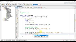 Java - Input in Java