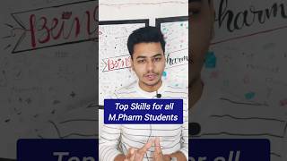 Top Skills for M.Pharm Students 🎯💯 #shorts #mpharm