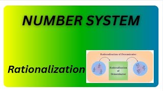 Rationalization I Class 9 I Number System I Part 1
