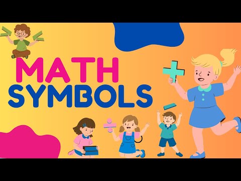 Math symbols|Basic math sign| kids mathmatical symbols|Learn math sign
