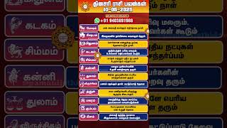இன்றைய ராசிபலன் - உங்கள் நாள் எப்படி இருக்கும்? | 10 -05- 2025 | Tamil Rasi Palan #dailyrasipalan