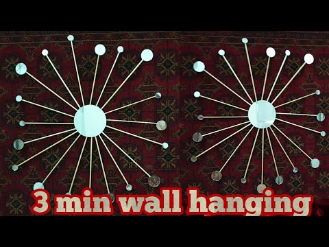 DIY wall hanging | 3 min | all about hand made crafts