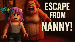 😱ESCAPE SCARY NANNY'S OBBY 😱 #roblox #viralvideo #trending #youtube #rblx #scary #viral
