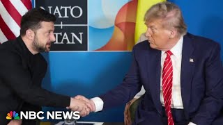 Trump speaks with Zelenskyy following Russian drone strikes
