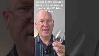 As nice as the Kentucky Spirit is, it’s not twice as good as the 101 Wild Turkey #whiskytube