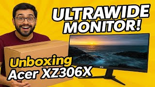 Acer XZ306CX 29.5 Inch Ultrawide 21:9 1500R Curve 2560 X 1080 Backlit LED LCD Monitor