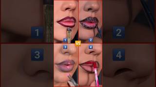 If You’re a Lipstick Lover… You’ll Feel This 💋 1️⃣🆚️2️⃣🆚️3️⃣🆚️4️⃣ #lipstick #lipsticklover #laalpari