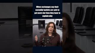When exchanges claim their custodial wallets are 'safe,' but their explanation has everyone question