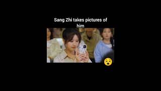 Sang Zhi gets award from her BF #shorts #viralshorts #hiddenlovechinesedrama #chenzheyuan #zhaolusi