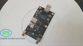 USB 3.0 Connector to NGFF M.2 B Key Wireless Adapter Card 2 Nano SIM w Dual Antenna 5G 4G LTE GSM