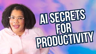 🤖 How to Use AI for Productivity (Use Cases & Tools) | Work Smarter in 2025! ⚡📈