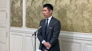 2024年3月14日　寺田政治倫理審査会幹事　政治倫理審査会幹事懇談会後ぶら下がり