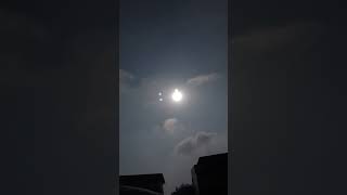 Morning time today Sun and the pair of Planet X and little as well. #sunplanet #planetx #Secondsun