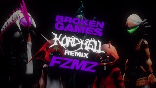 FZMZ "BROKEN GAMES (Kordhell Remix)" - Official Video
