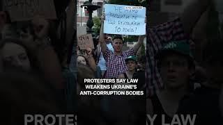 Zelensky Faces Protests Over New Law Curbing Anti-Corruption Bodies | Subscribe to Firstpost | N18G