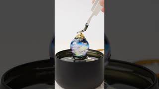 ✨UV Resin Magic🌈Watch the Stunning cloud pendant!   🤍Inspiration  credit:plaacce2015  #shorts #diy