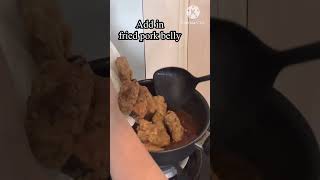 Crispy Saucy Delicious Pork Ribs #viralvideo #satisfying #shorts #video