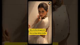 Why Ashika Ranganath LOVES Wearing White | Elegance Meets Simplicity #kannadakampany #ashikarangnath