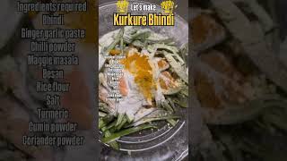 Try this kurkure bhindi😋. #viralthisshort #bhindirecipes #tastynamkeen #easytomakefood #tryitnow