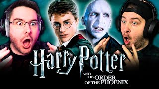 OUR FIRST TIME WATCHING *HARRY POTTER AND THE ORDER OF THE PHOENIX* | Group Movie Reaction