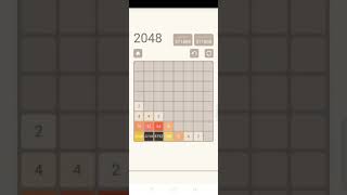 32768 8192 in 2048 8×8 👍 Easy Brain Teaser Android Gameplay #2048 #boardgame play games #smallgame