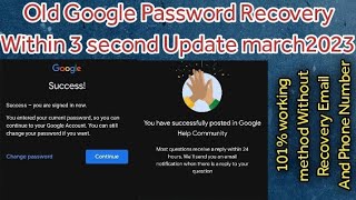 How to Recover Gmail Account without Password, Phone Number and Recovery Email