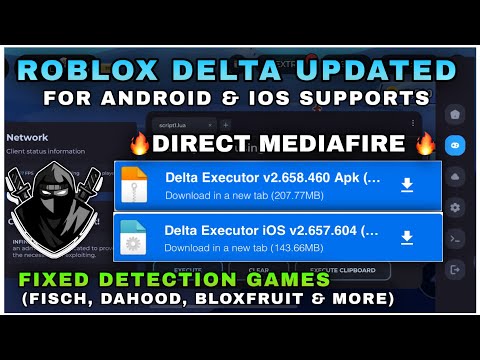 LATEST ROBLOX DELTA EXECUTOR | LATEST V658 | ANDROID & IOS SUPPORTS - NO LAG | PC / MOBILE ROBLOX