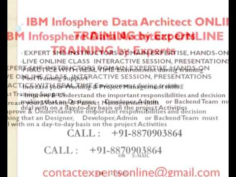 IBM Infosphere Data Architect Online Training and Support