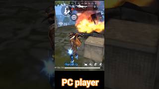 PC PLAYER LEGEND #freefire #trinding #pcplayer