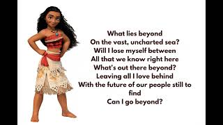 Auli'i Cravalho - Beyond (From "Moana 2" / Lyrics)