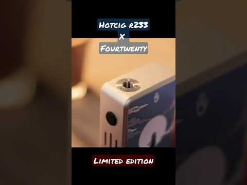 Hotcig R233 Featuring Fourtwnty Limited Edition #shorts #vaping #vapers #boxmod #vaporizer