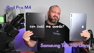 "iPad Pro M4 vs. Samsung Tab S10 Ultra: La decisión más difícil. ¿Tu voto y razones, por favor? 👇"