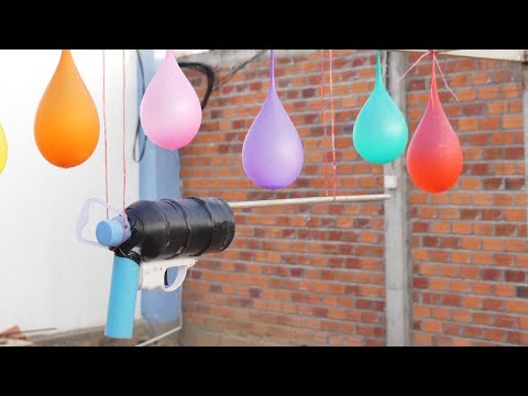 Creative DIY the best Powerful Slingshot Air Gun from CANS, DIY Building