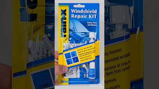 Trying the Rain X Windshield Repair Kit