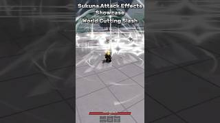 Sukuna attack effect emote showcase in TSB | the strongest battlegrounds